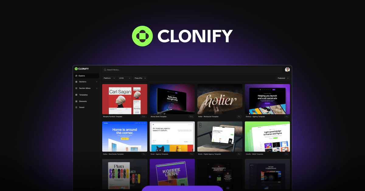 Clonify.io SaaS Platform